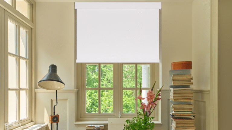 Allesin Dual-Control Blackout Roller Shades Review: 